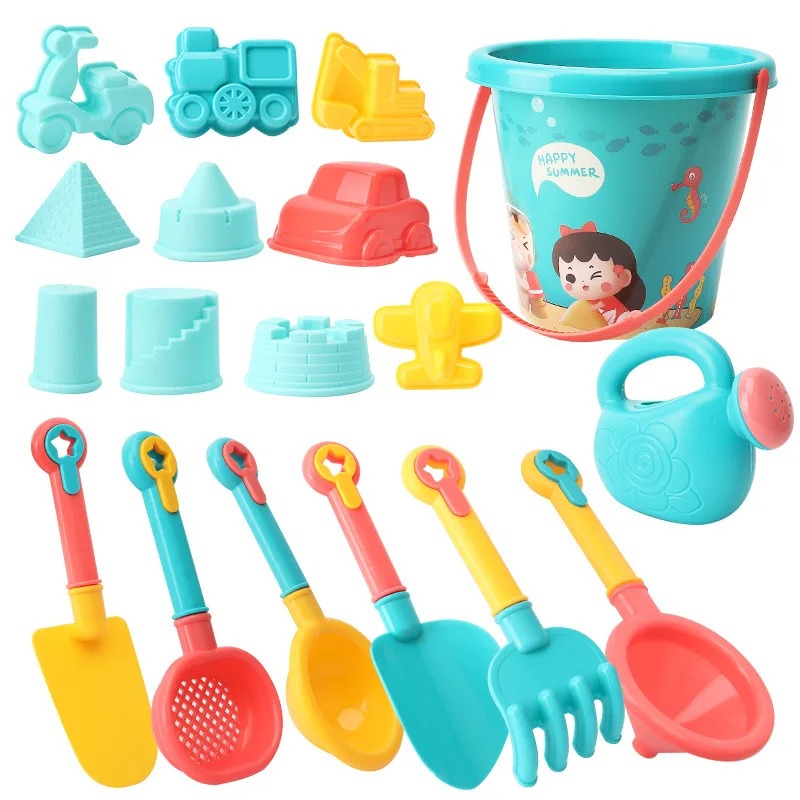 Kids Outdoor Clubhouse - 18 adet plaj oyuncak seti kova