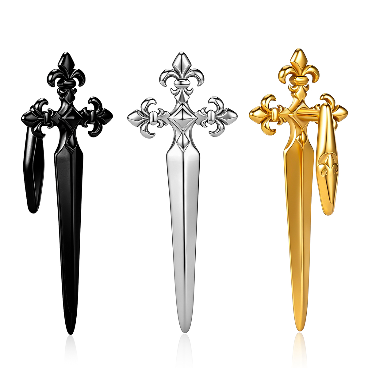 Bubble Sword Wand - Vankula 2 adet Gotik Fleur De