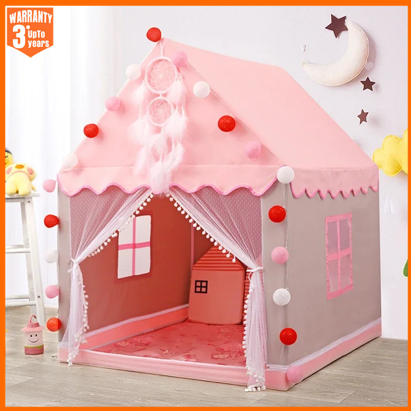 Kids Outdoor Clubhouse - Çocuk Oyun Çadırı Prenses Kale Evi