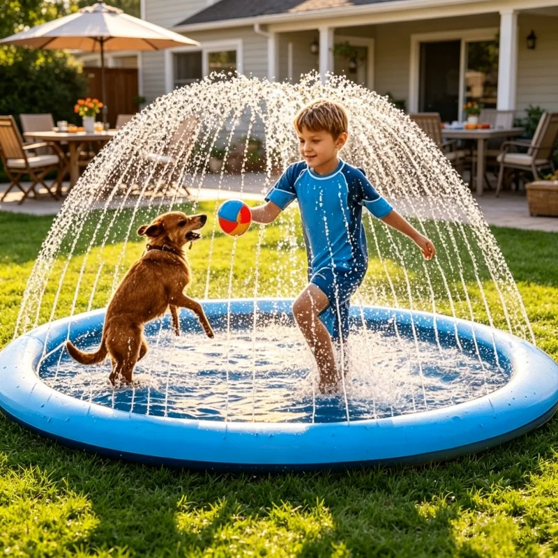 Kids Outdoor Clubhouse - 170 × 180 cm Büyük Su