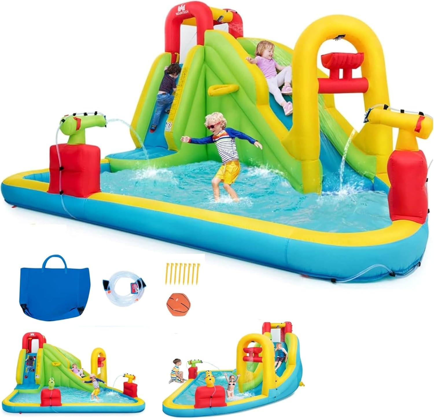 Kids Outdoor Water Park - Çocuklar için Mega Şişme Su Parkı