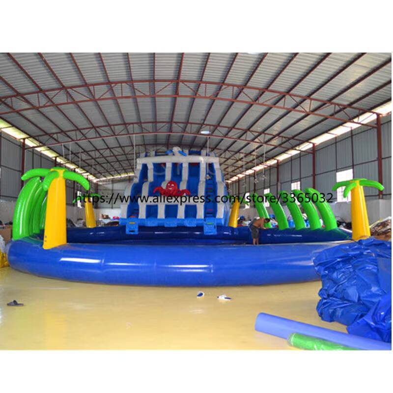 Kids Outdoor Water Park - Çocuklar İçin Havuzlu Açık Hava Dev