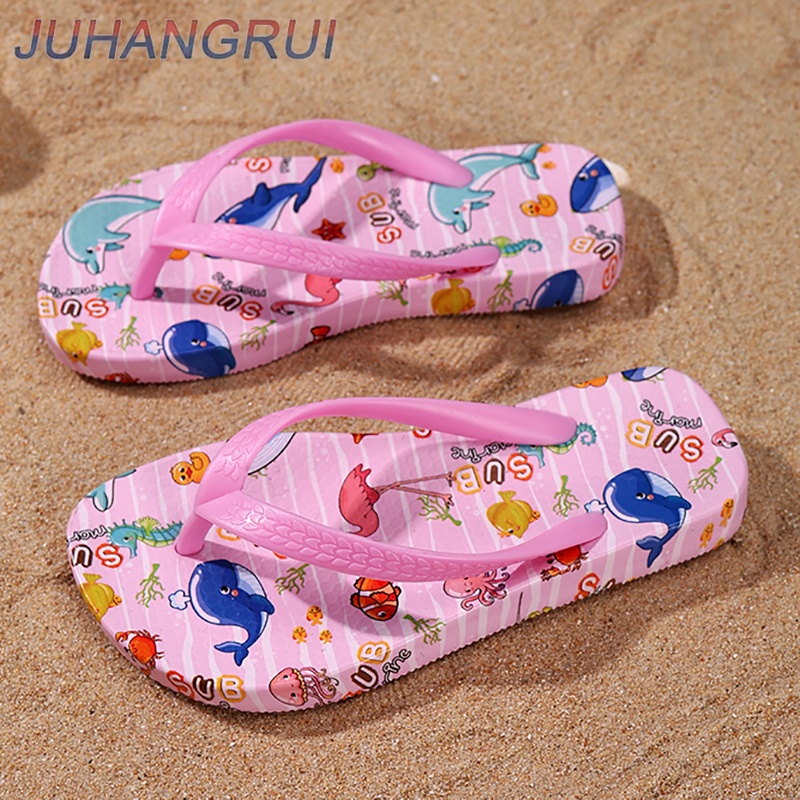 Kids Indoor Outdoor Slippers - Yürümeye Başlayan Çocuklar İçin Parmak Arası