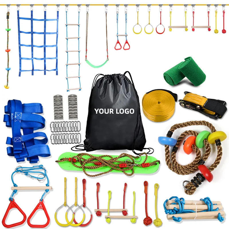 Kids Outdoor Ninja - Açık Hava Denge Sporu Slackline Setleri,