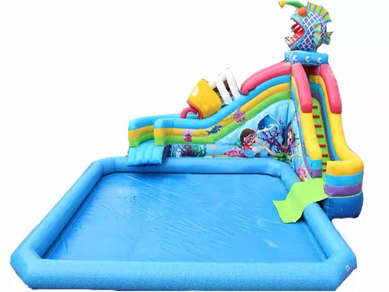 Kids Outdoor Venues - Ticari Şişme Su Parkı, Dayanıklı PVC