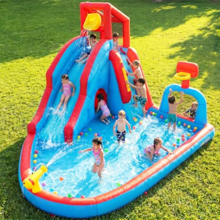 Çocuklar için arka bahçe açık  - Kids Outdoor Water Park incelemesi ve fiyatı