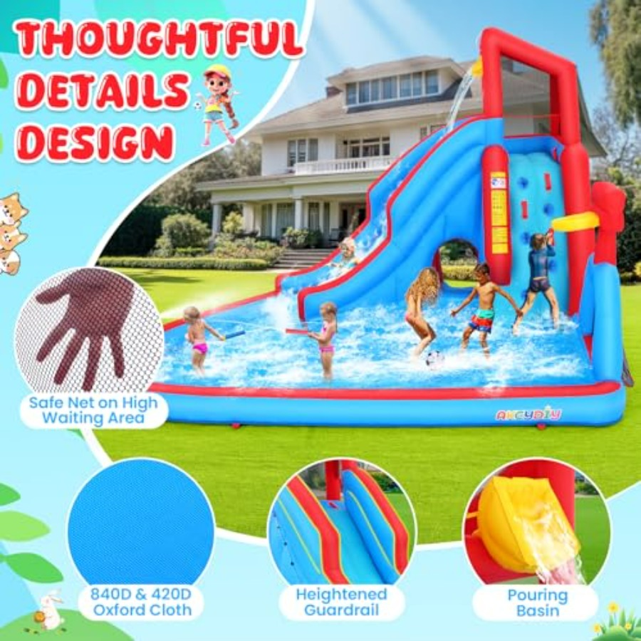 Çocuklar için arka bahçe açık  - Kids Outdoor Water Park incelemesi ve fiyatı