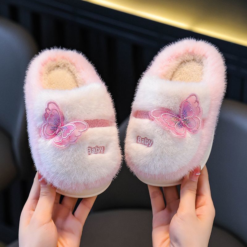 2025 Yeni Bebek Termal Pamuklu - Kids Indoor Outdoor Slippers incelemesi ve fiyatı