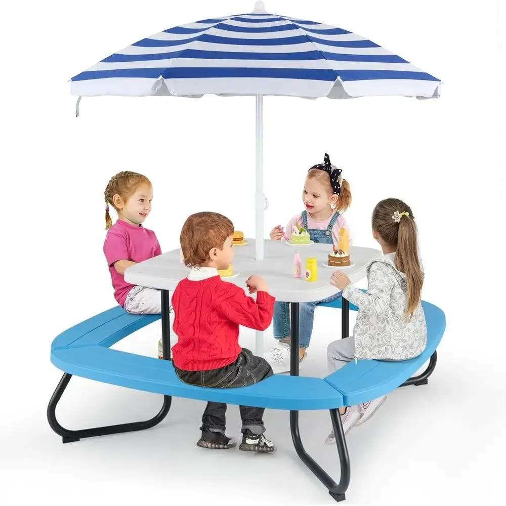 8 Kişilik Çocuk Piknik Masası, - Kids Outdoor Picnic Table incelemesi ve fiyatı