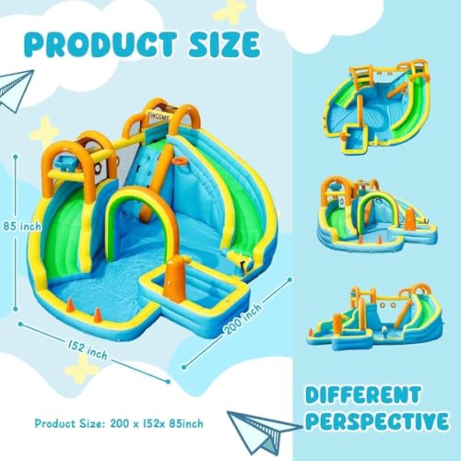 Çocuklar için arka bahçe açık  - Kids Outdoor Water Park incelemesi ve fiyatı