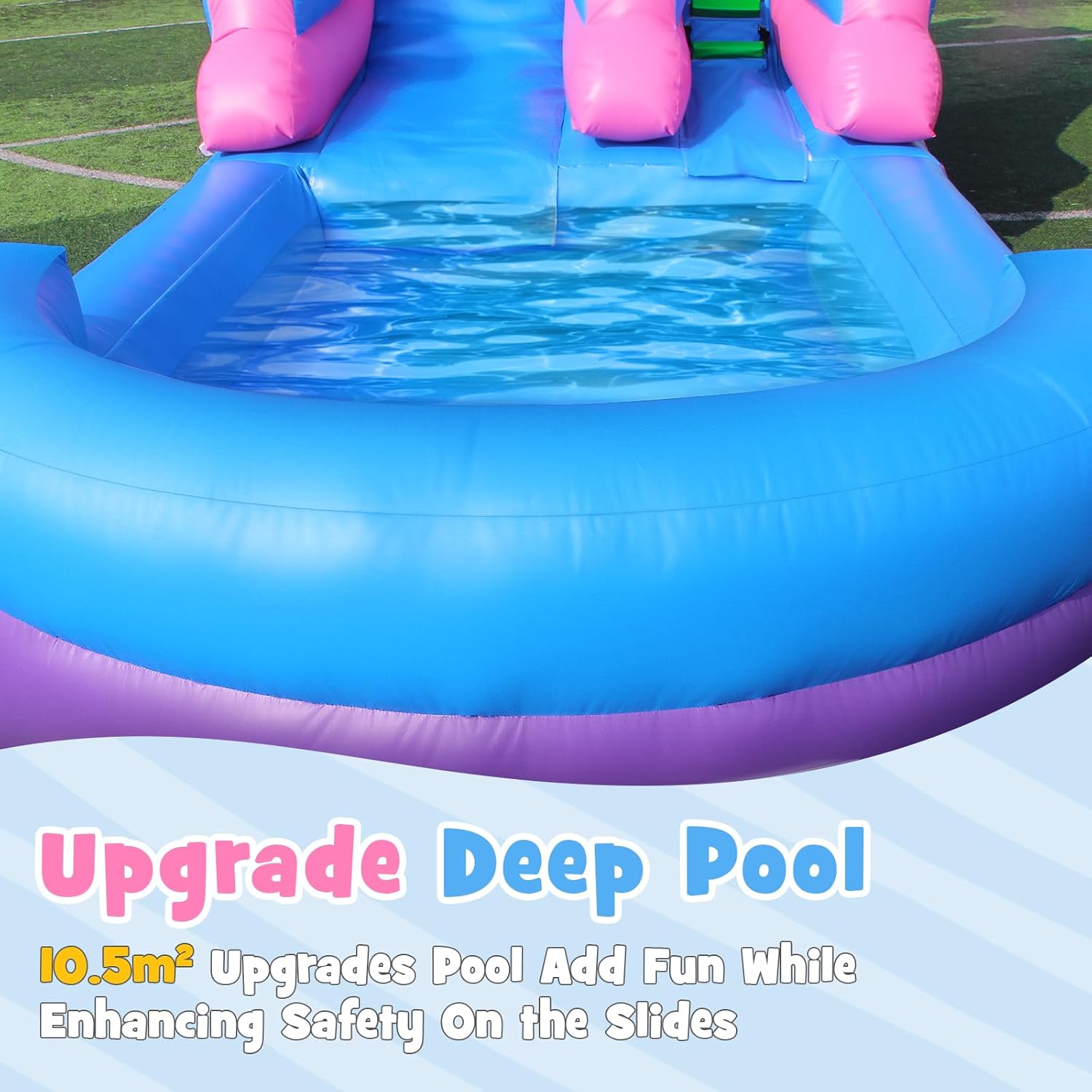 26,2 FT Ağır Hizmet Tipi Şişme - Kids Outdoor Water Park incelemesi ve fiyatı