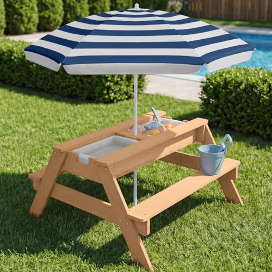 Açık hava çocuk piknik masası, - Kids Outdoor Picnic Table incelemesi ve fiyatı