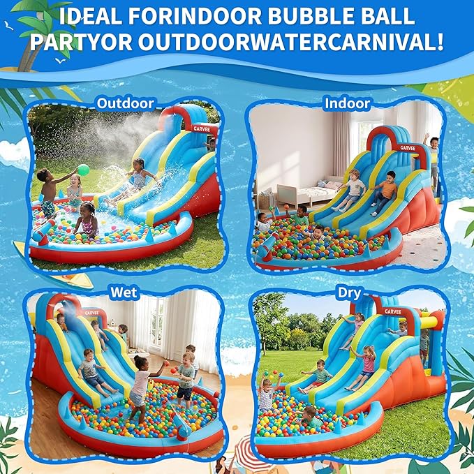 Dört Mevsim 8'i 1 Arada Şişme  - Kids Outdoor Water Park incelemesi ve fiyatı