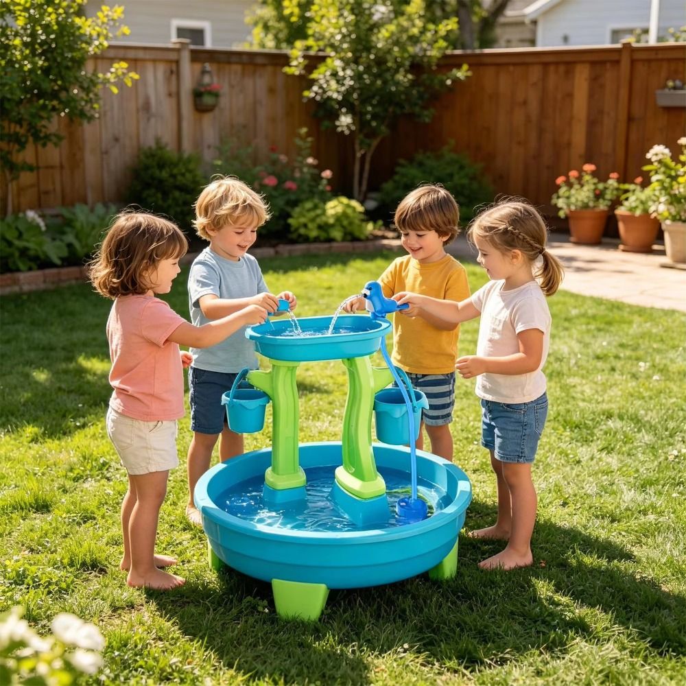 Portatif Deliksiz Su Pompası D - Kids Outdoor Water Table incelemesi ve fiyatı
