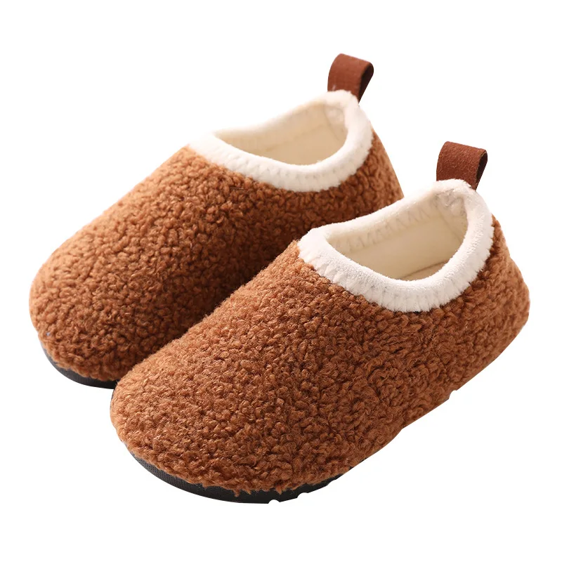Çocuk pamuk terlikler katı sıc - Kids Indoor Outdoor Slippers incelemesi ve fiyatı