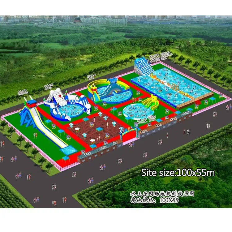 Özel Yapım Su Parkı Ekipmanlar - Kids Outdoor Water Park incelemesi ve fiyatı