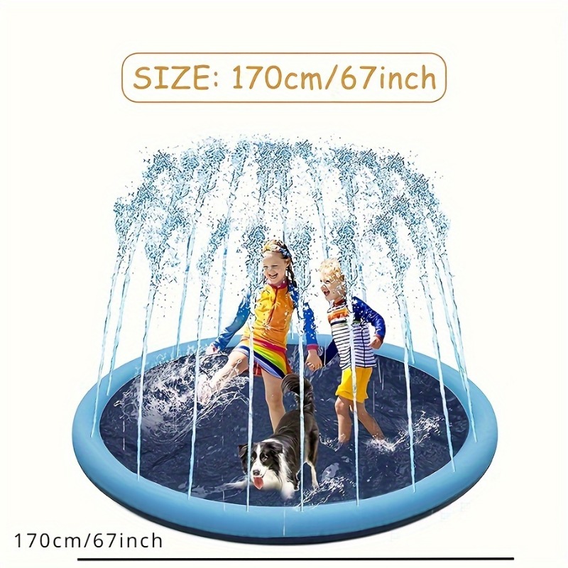 170 × 180 cm Büyük Su Sıçrama  - Kids Outdoor Clubhouse incelemesi ve fiyatı