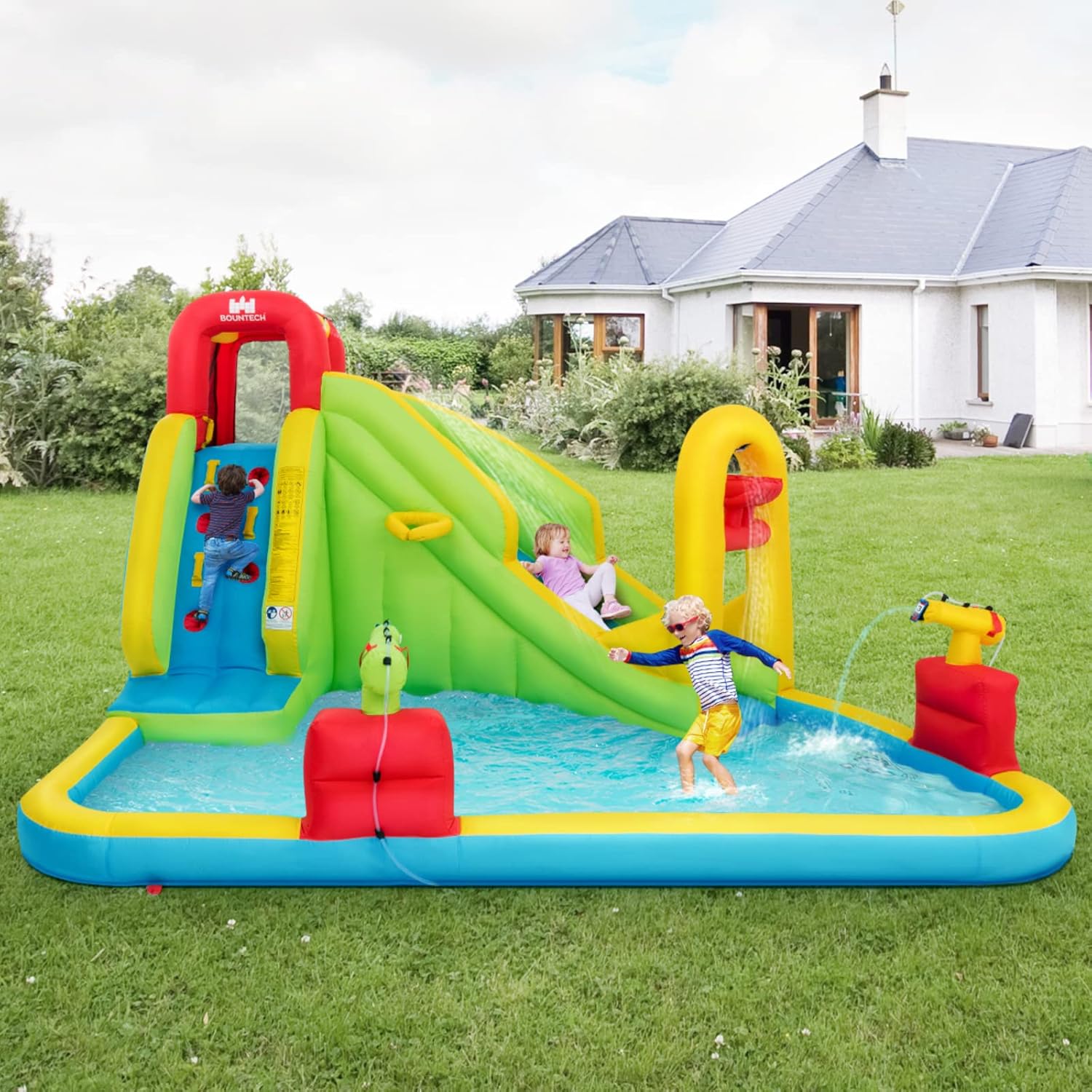 Çocuklar için Mega Şişme Su Pa - Kids Outdoor Water Park incelemesi ve fiyatı