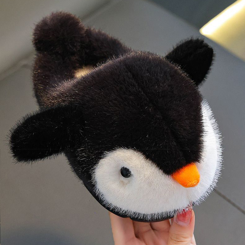 Kışlık Çocuk Karikatür Penguen - Kids Indoor Outdoor Slippers incelemesi ve fiyatı