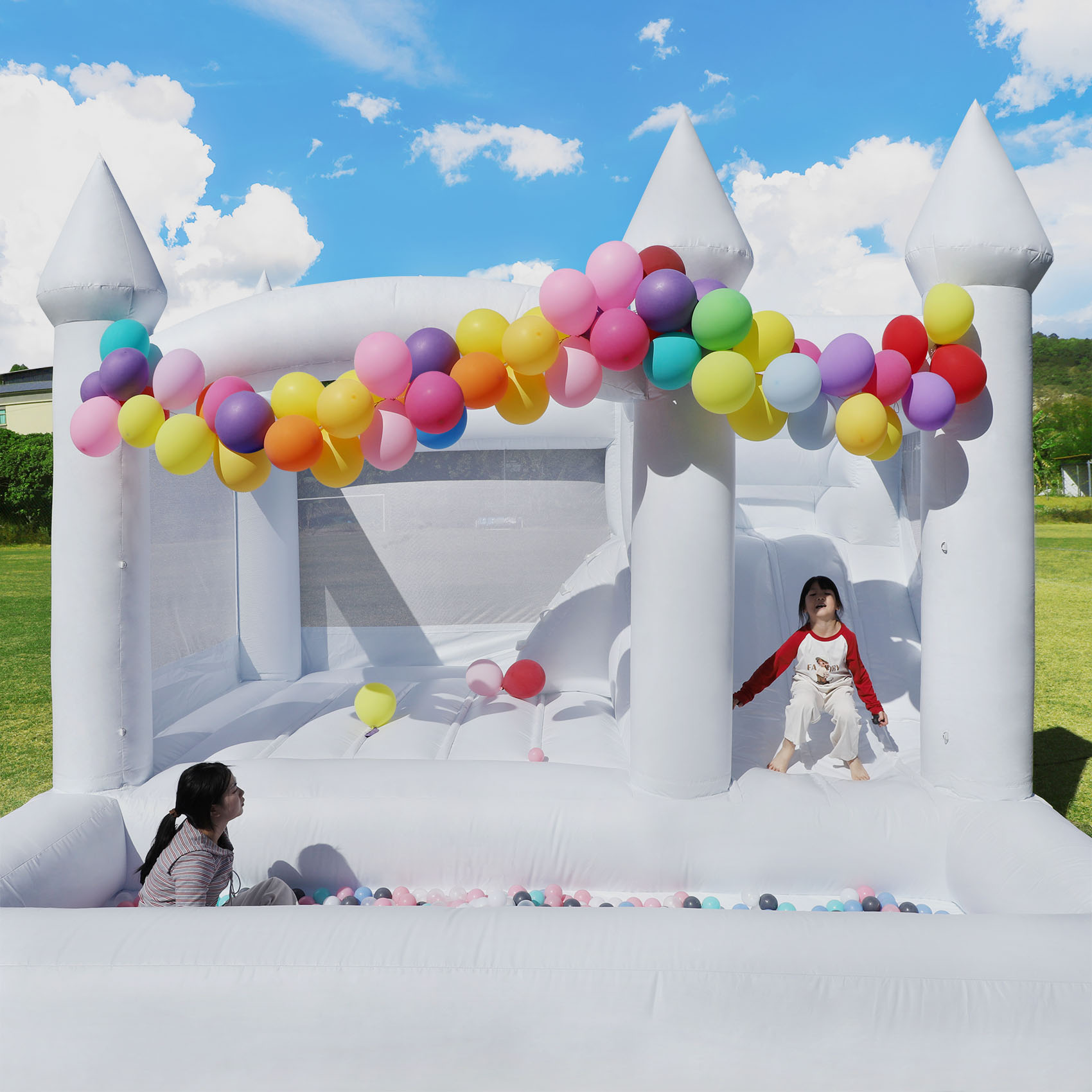 Şişme Kaleler, Zıplama Kalesi, - Kids Outdoor Playhouse incelemesi ve fiyatı