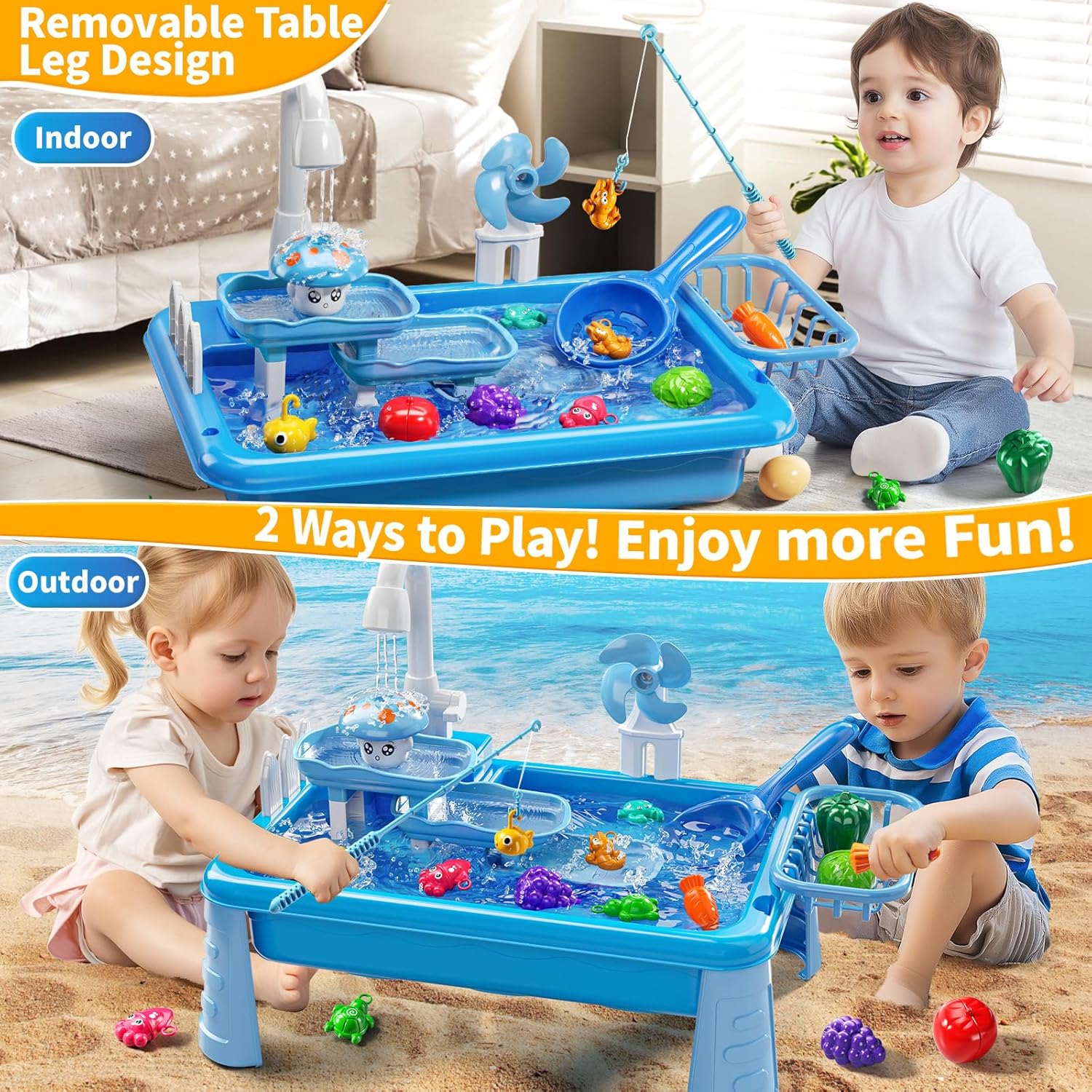 Çocuklar için Su Masası Oyun L - Kids Outdoor Water Table incelemesi ve fiyatı
