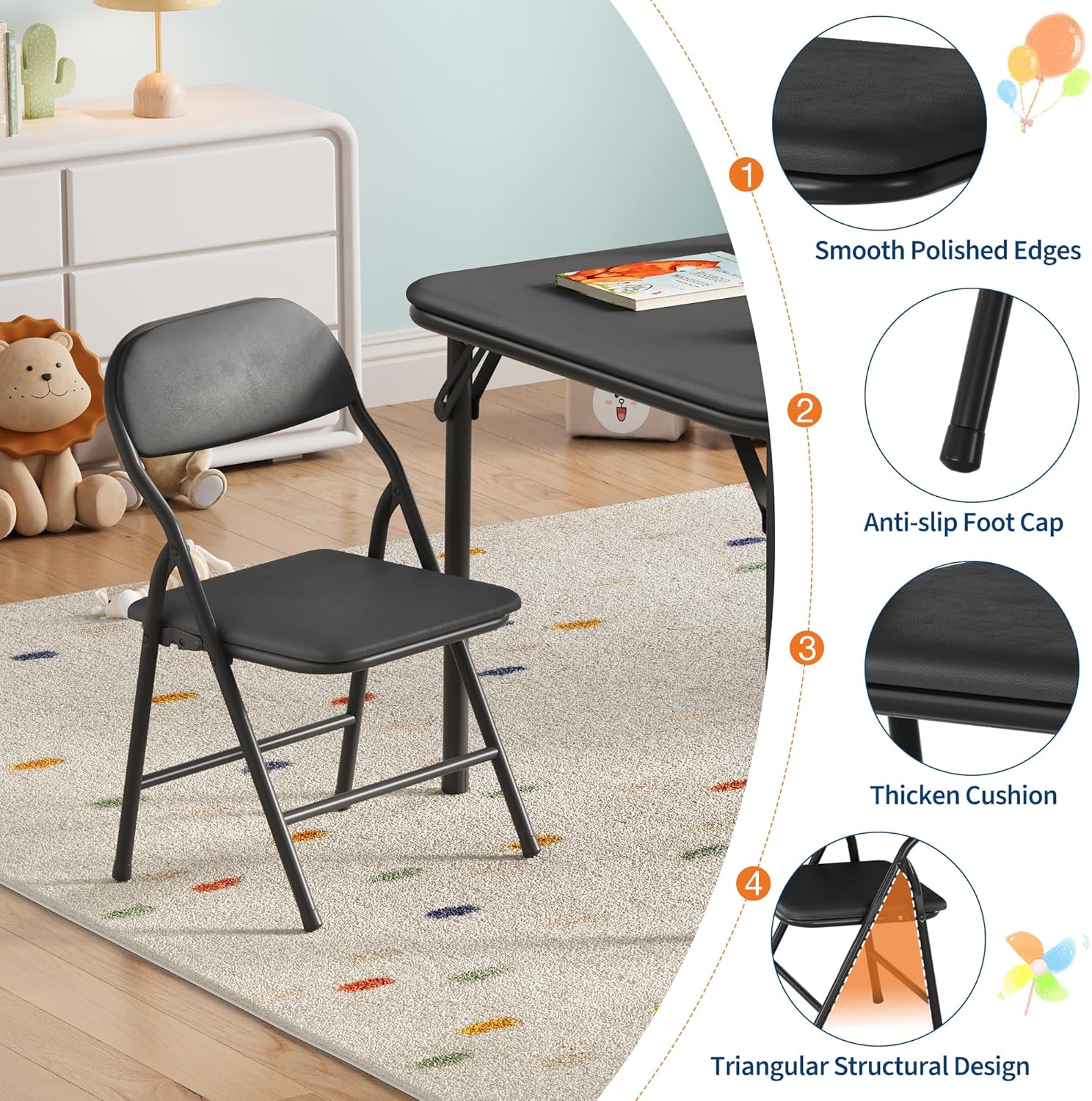 5 Parçalı Çocuk Katlanır Masa  - Kids Outdoor Picnic Table incelemesi ve fiyatı