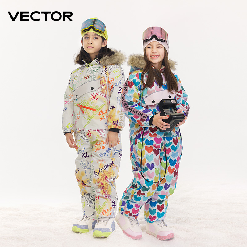 Vektör kalın çocuk tek parça k - Kids Outdoor Wear incelemesi ve fiyatı